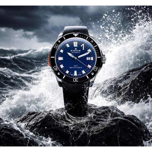 EDOX AUTOMATIC 80137-3NO-CABUN - CO-1 - ZNAČKY