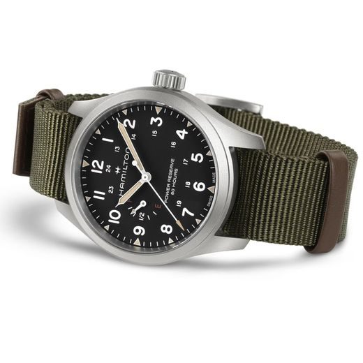 HAMILTON KHAKI FIELD MECHANICAL POWER RESERVE H69509930 - KHAKI FIELD - ZNAČKY