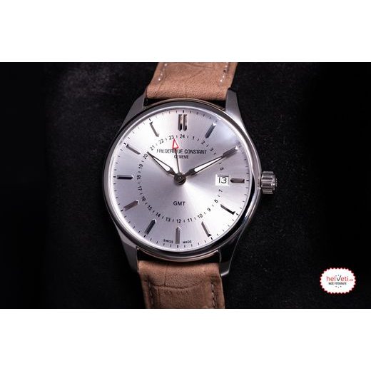 FREDERIQUE CONSTANT CLASSICS QUARTZ GMT FC-252SS5B6 - CLASSICS GENTS - ZNAČKY