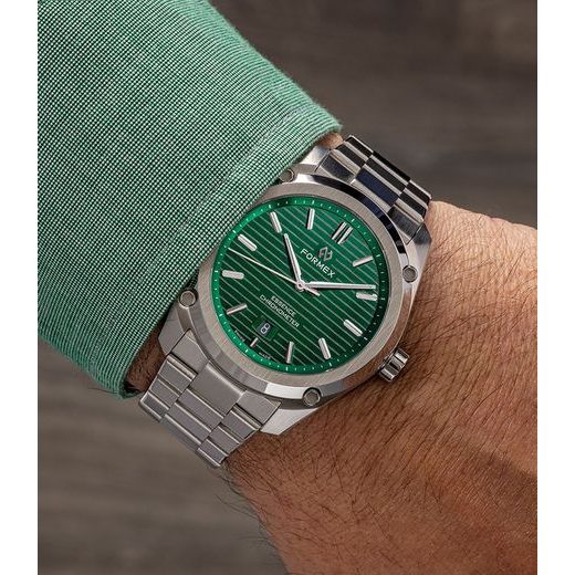 FORMEX ESSENCE FORTYTHREE AUTOMATIC CHRONOMETER GREEN 0330.1.6300.100 - ESSENCE - ZNAČKY