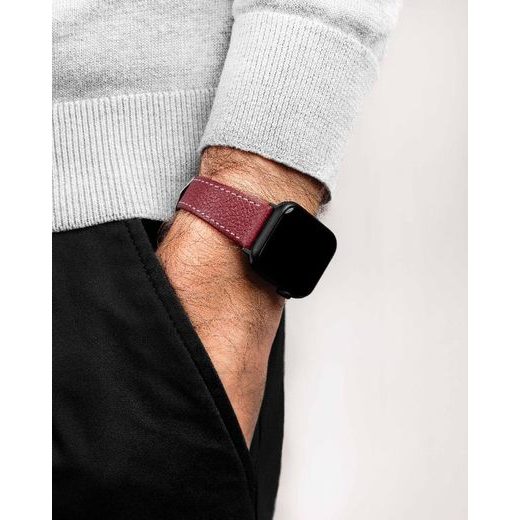 ŘEMÍNEK HIRSCH BOLOGNA - BURGUNDY - REMIENKY - OSTATNÉ