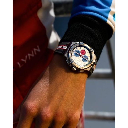 MAURICE LACROIX AIKON CHRONOGRAPH SPECIAL EDITION MAHINDRA RACING AI1018-TT031-130-2 - AIKON - ZNAČKY