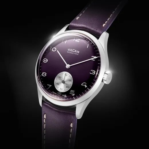 VULCAIN GRAND PRIX - SMALL SECONDS PURPLE LIMITED EDITION - GRAND PRIX - ZNAČKY