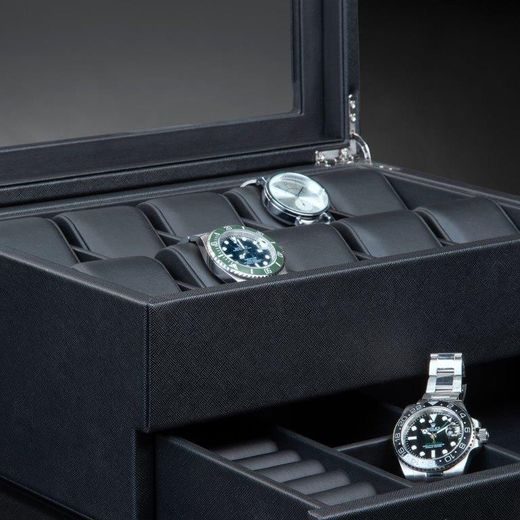 BOX NA HODINKY A ŠPERKY HEISSE & SÖHNE HERON 10+ 70019-190.142 - BOXY NA HODINKY - OSTATNÉ