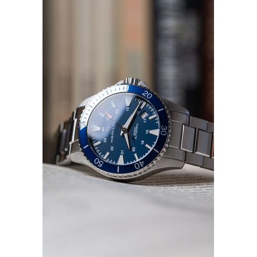 HAMILTON KHAKI NAVY SCUBA AUTO H82345141 - KHAKI NAVY - ZNAČKY