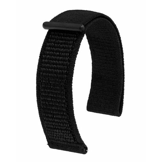 ŘEMÍNEK HIRSCH VELCRO - ČERNÝ - REMIENKY - OSTATNÉ