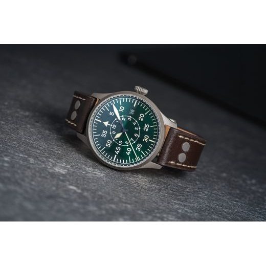 LACO FLIEGER KARLSRUHE PRO GRÜN 37 HANDWINDING - FLIEGER PRO - ZNAČKY