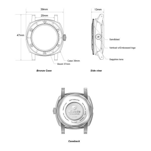 ČÍSLICE NIVADA GRENCHEN DEPTHMASTER - BLACK AND GREEN - DEPTHMASTER - ZNAČKY