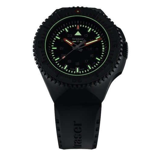 TRASER P69 BLACK STEALTH BLACK GUMA - TACTICAL - ZNAČKY