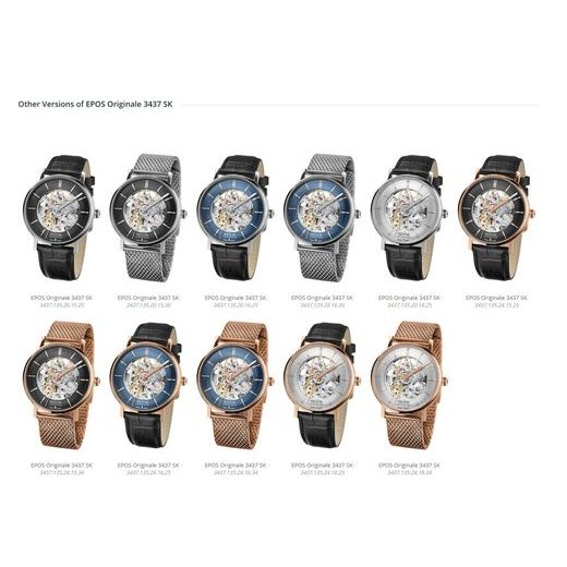 EPOS ORIGINALE 3437.135.20.18.30 - TIMELESS - ZNAČKY