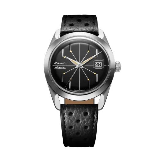 NIVADA GRENCHEN ANTARCTIC SPIDER BLACK 38 MM - ANTARCTIC - ZNAČKY