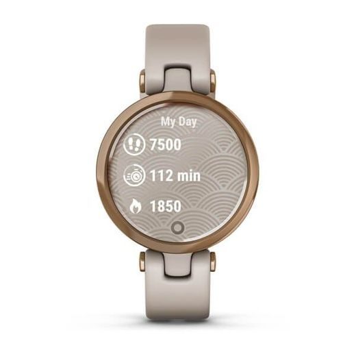 GARMIN LILY SPORT ROSE GOLD/LIGHT SAND SILICONE BAND 010-02384-11 - ARCHÍV