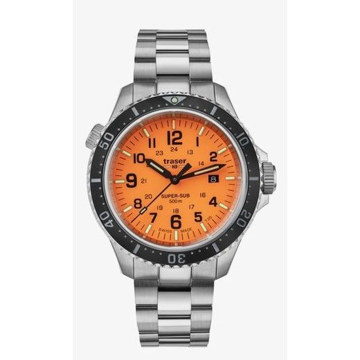 TRASER P67 SUPERSUB ORANGE SET OCEĽ A GUMA - HERITAGE - ZNAČKY