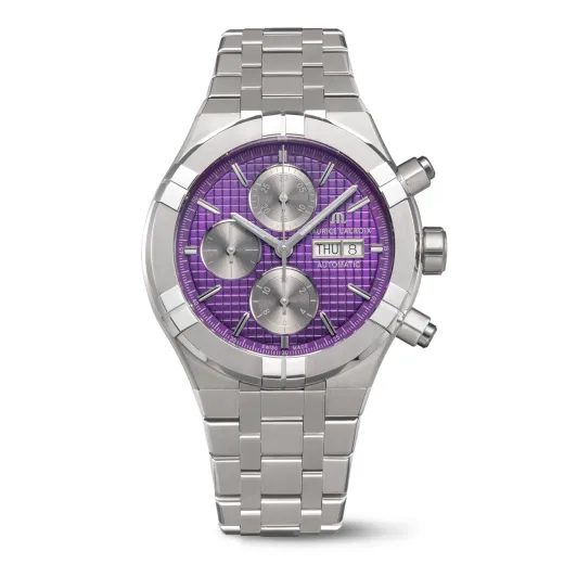 MAURICE LACROIX AIKON AUTOMATIC TITANIUM CHRONOGRAPH AI6038-TT032-430-1 - AIKON - ZNAČKY