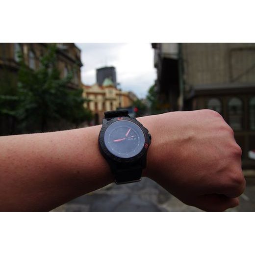 TRASER P6600 RED COMBAT SILIKÓN SO STEHOM - TACTICAL - ZNAČKY