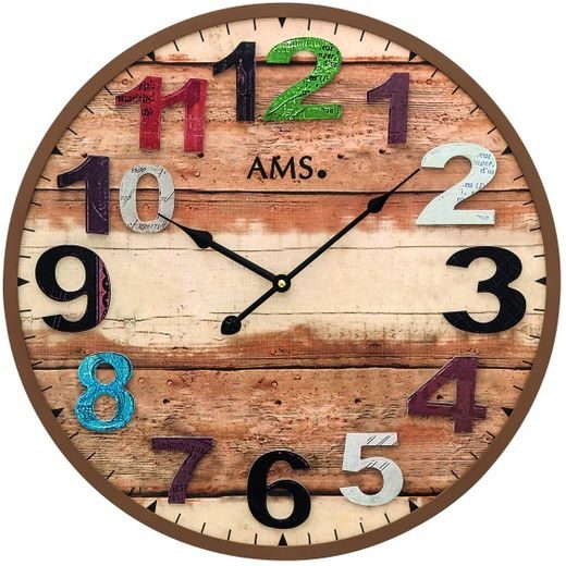 HODINY AMS DESIGN QUARTZ 9539 - NÁSTENNÉ HODINY - OSTATNÉ