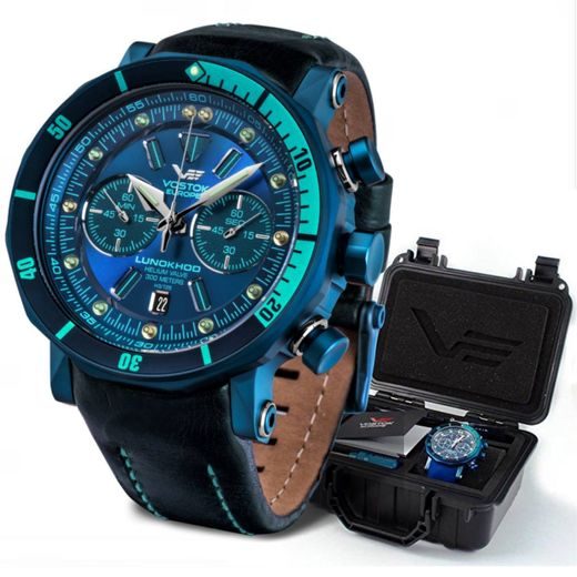 VOSTOK EUROPE LUNOCHOD-2 CHRONO LINE 6S21/620E278 - LUNOCHOD-2 - ZNAČKY