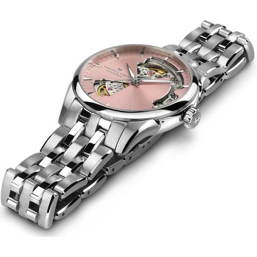 HAMILTON JAZZMASTER OPEN HEART LADY AUTO H32215170 - JAZZMASTER - ZNAČKY