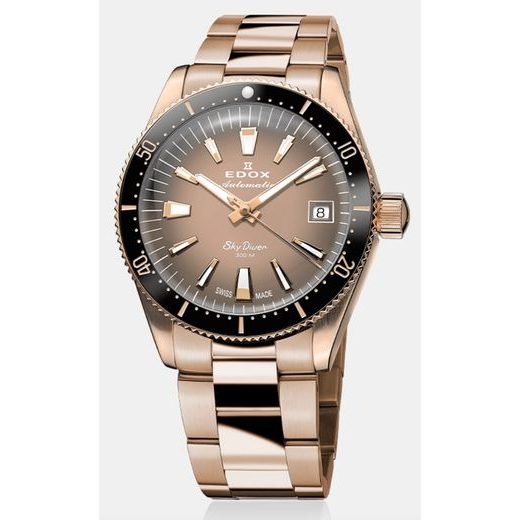 EDOX SKYDIVER 38 DATE AUTOMATIC 80131-37RNM-VDBEI - SKYDIVER - ZNAČKY
