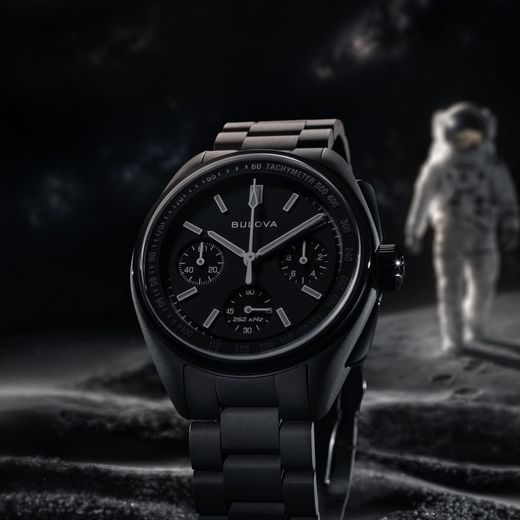 BULOVA LUNAR PILOT BLACK HOLE 98A335 LIMITED EDITION - ARCHIVE SERIES - ZNAČKY