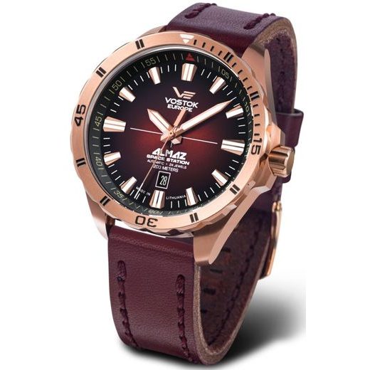 VOSTOK EUROPE ALMAZ AUTOMATIC LINE NH35-320B679 - ALMAZ SPACE STATION - ZNAČKY