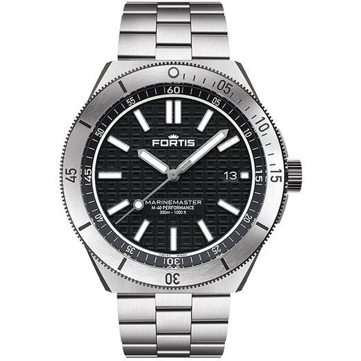 FORTIS MARINEMASTER M-40 GRAVITY BLACK F8120027 - MARINEMASTER - ZNAČKY