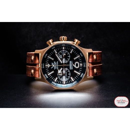 VOSTOK EUROPE EXPEDITON NORTH POLE-1 CHRONO LINE 6S21-595B645 - EXPEDITION NORTH POLE - ZNAČKY
