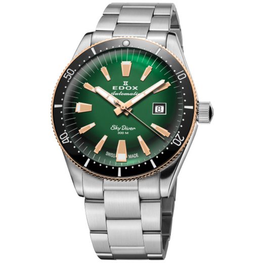 EDOX SKYDIVER DATE AUTOMATIC 80126-357RNM-VIR LIMITED EDITION - SKYDIVER - ZNAČKY