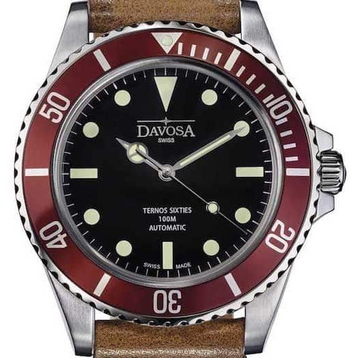 DAVOSA TERNOS SIXTIES AUTOMATIC SAPPHIRE 161.525.65S - TERNOS SIXTIES - ZNAČKY