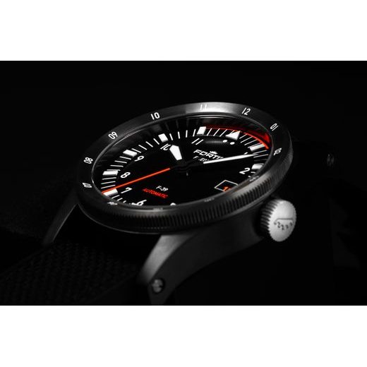 FORTIS FLIEGER F-39 WERK 7 MISSION BLACK LIMITED EDITION F4220028 - FLIEGER - ZNAČKY