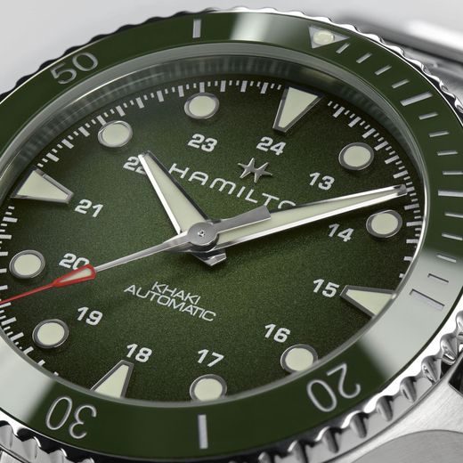 HAMILTON KHAKI NAVY SCUBA AUTO H82525160 - KHAKI NAVY - ZNAČKY