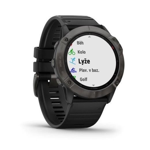 GARMIN FENIX6X PRO SAPPHIRE, GRAYDLC/BLACK BAND (MAP/MUSIC) 010-02157-11 - GARMIN - ZNAČKY