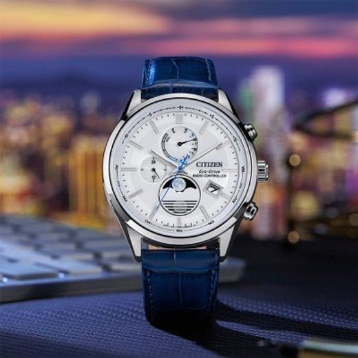 CITIZEN ECO-DRIVE RADIO CONTROLLED MOONPHASE BY1030-09A - CITIZEN - ZNAČKY