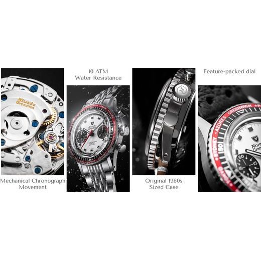 NIVADA GRENCHEN CHRONOMASTER PAUL NEWMAN - INTER. BEZEL - MANUAL - CHRONOMASTER - ZNAČKY