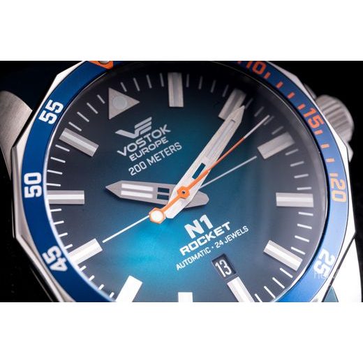 VOSTOK EUROPE N-1 ROCKET AUTOMATIC LINE NH35A/225A615S - ROCKET N-1 - ZNAČKY
