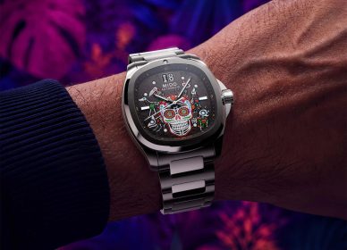 Mido Multifort TV Big Date Alebrijes: Deň mŕtvych prvýkrát v puzdre TV