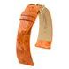 ŘEMÍNEK HIRSCH PRESTIGE 1 CROCODILE - ORANŽOVÝ, LESK - REMIENKY - OSTATNÉ