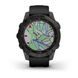 GARMIN FENIX 7 PRO SAPPHIRE SOLAR TITAN BLACK/ BLACK SILICONE BAND - 010-02540-35 - FENIX 7 - ZNAČKY