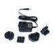 WOLF UNIVERSAL PLUG ADAPTER 5.0 V - BLACK 455401 - NAŤAHOVAČE - OSTATNÉ