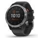 GARMIN FENIX6 SOLAR, SILVER/BLACK BAND 010-02410-00 - ARCHÍV