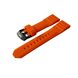 SILIKONOVÝ ŘEMÍNEK VOSTOK EUROPE 22MM ORANŽOVÝ - REMIENKY - OSTATNÉ