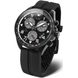 VOSTOK EUROPE SPACE RACE CHRONO LINE 6S30-325C744 – ČIERNY GUMOVÝ REMIENOK - SPACE RACE - ZNAČKY