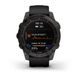GARMIN FENIX 7 PRO SAPPHIRE SOLAR TITAN BLACK/ BLACK SILICONE BAND - 010-02540-35 - FENIX 7 - ZNAČKY