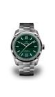 FORMEX ESSENCE FORTYONE AUTOMATIC CHRONOMETER MALACHITE STEEL BRACELET 0334.1.6690.100 - ESSENCE - ZNAČKY