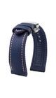 NYLONOVÝ/GUMOVÝ REMIENOK SO STRIEBORNOU MOTÝĽOVOU PRACKOU - MODRÝ - REMIENKY - OSTATNÉ