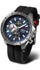 VOSTOK EUROPE ALMAZ MULTIFUNCTIONAL LINE YM26-320A652 – ČIERNY GUMOVÝ REMIENOK - ALMAZ SPACE STATION - ZNAČKY