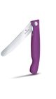 PIKNIKOVÝ NÔŽ VICTORINOX SWISS CLASSIC WAVY 11 CM FIALOVÝ 6.7835.FC1 - VRECKOVÉ NOŽE - OSTATNÉ