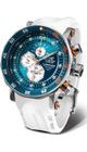 VOSTOK EUROPE LUNOCHOD-2 MULTIFUNCIONAL LINE YM86-620A636 – BIELY GUMOVÝ REMIENOK - LUNOCHOD-2 - ZNAČKY