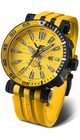 VOSTOK EUROPE ENERGIA ROCKET AUTOMATIC GMT NH34-575C719 – ŽLTÝ GUMOVÝ REMIENOK - ENERGIA ROCKET - ZNAČKY