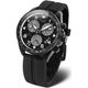 Vostok Europe Space Race Chrono Line 6S30-325C744 – čierny gumový remienok